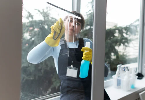 Nettoyage de vitres intérieures et extérieures à Parsac-Rimondeix